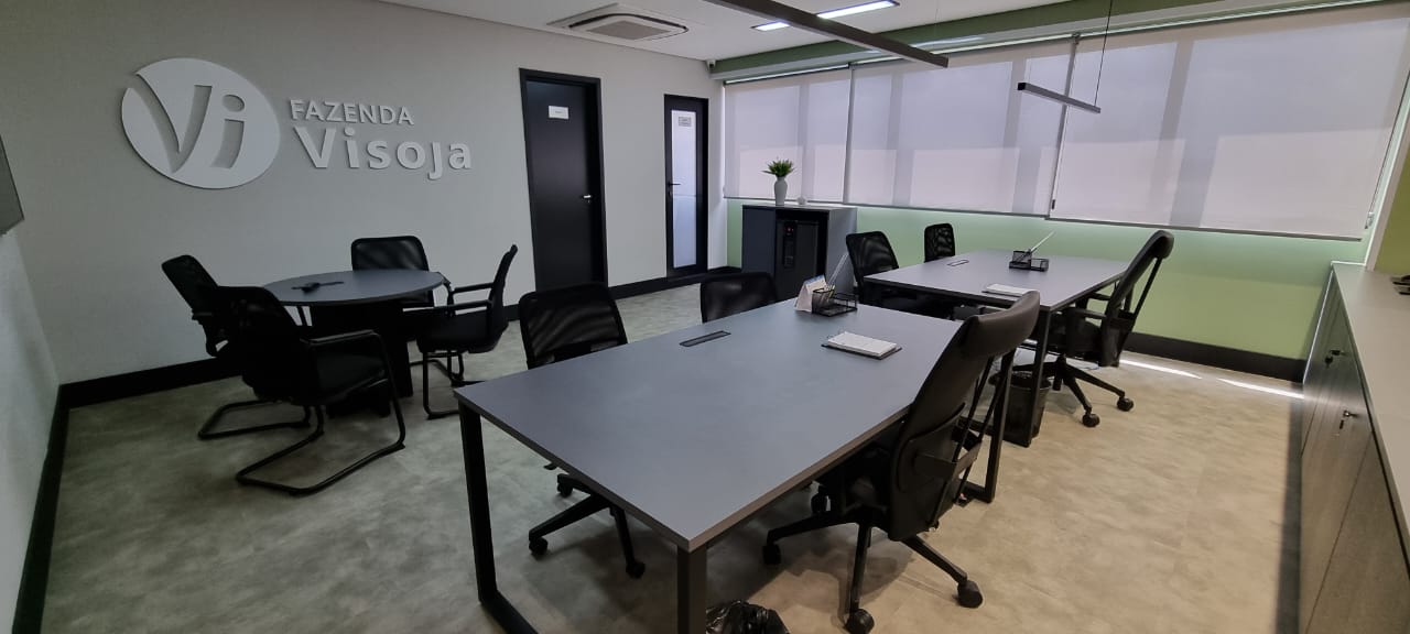 Sala de Reunião Compacta para Escritórios